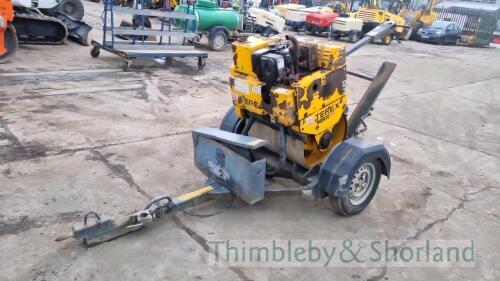 Terex MBR71 pedestrian roller and trailer (2017) A830002/A733966