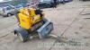 Terex MBR71 pedestrian roller and trailer (2017) A830002/A733966 - 3