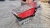 Honda TD500 petrol hi lift tracked barrow A627797