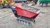 Honda TD500 petrol hi lift tracked barrow A627797 - 2