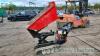 Honda TD500 petrol hi lift tracked barrow A627797 - 10