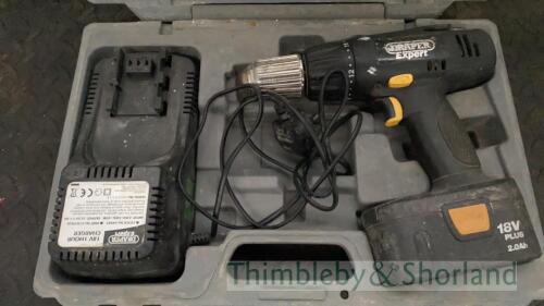 Draper Expert cordless drill