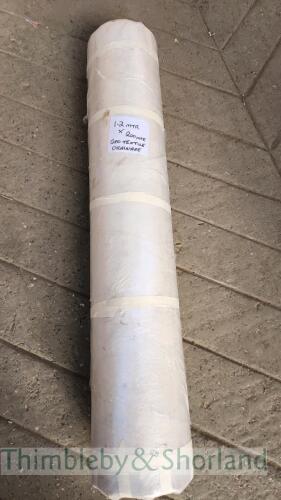 1.2m x 200m roll of geo drainage membrane