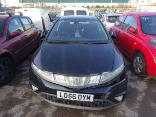 HONDA CIVIC EX I-CTDI - LD56 OYM Date of registration: 28.09.2006 2204cc, diesel, 6 speed manual, black Odometer reading at last MOT: 163,872 miles MOT expiry date: 13.11.2019 No key, V5 available This vehicle was the subject of a Category C insurance l