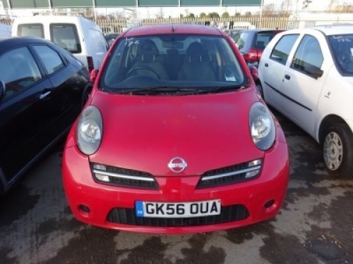 NISSAN MICRA ACTIV - GK56 OUA Date of registration: 29.09.2006 1240cc, petrol, 5 speed manual, red Odometer reading at last MOT: 81,881 miles MOT expiry date: 09.12.2020 No key, V5 available