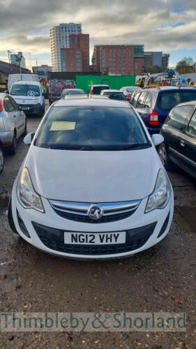 VAUXHALL CORSA S ECOFLEX - NG12 VHY.