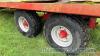 Warwick twin axle bale trailer 24ft x 8ft - 6