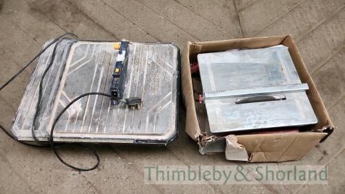 2 tile saws