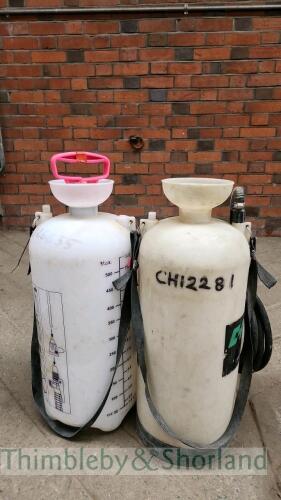 2 dust suppression bottles