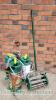 3 Ronseal fence sprayers and lawn aerator