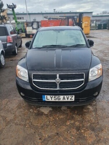 DODGE (USA) CALIBER SXT A – LY56 AVZ Date of registration: 15.12.2006 1998cc, petrol, variable speed auto, black Odometer reading at last MOT: 88,757 miles MOT expiry date: 14.09.2021 With key and V5