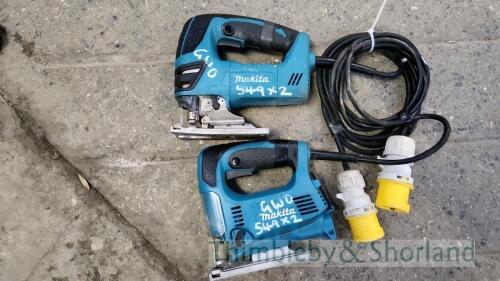 2 Makita jig saws