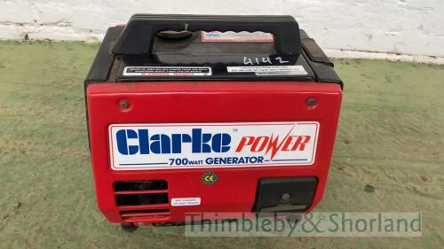 Clarke suitcase generator