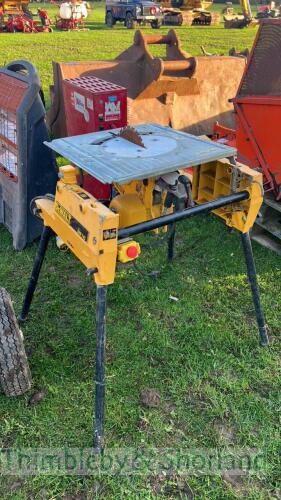 Dewalt DW743 saw bench