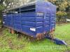 Wooton twin axle livestock trailer - 2