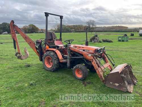 Kubota B7200 4wd compact back actor tractor (NO VAT)