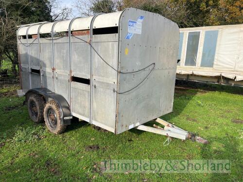 Ifor Williams cattle trailer