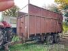 11 tonne silage trailer