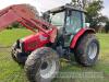 MF 4355 power shuttle tractor with MF 875 foreloader - 2