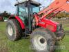 MF 4355 power shuttle tractor with MF 875 foreloader - 6