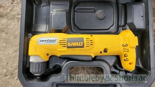 Dewalt cordless angle drill