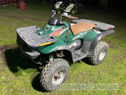 Polaris quad bike