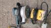 Metabo sander and Dewalt sander - 2