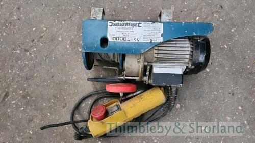 Silverline 500w electric hoist