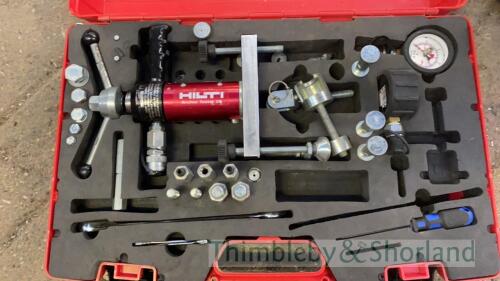 Hilti anchor tester