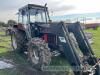 MF 390T foreloader tractor (1998 'R') c/w dung forks, 12x12 shuttle, hiline plus cab, Quicke loader - 6