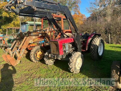 Iseki foreloader tractor