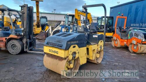 Bomag 100AD-3 roller (2001) 1346 hrs