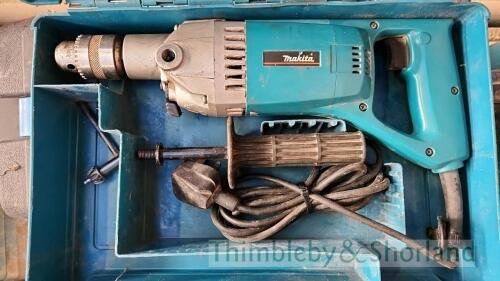 Makita 8406 core drill 240v