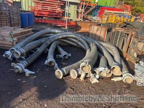 10no 6in water pump flexi pipes