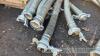 10no 6in water pump flexi pipes - 2