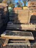 Large quantity of shuttering ply rips