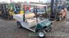 Club Car electric golf buggy with charger, manual tipping body - 3