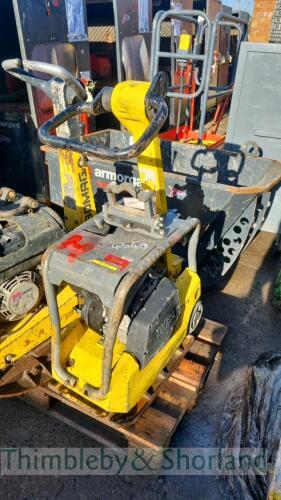 Wacker DPU2540 diesel reversing plate compactor MA1313638