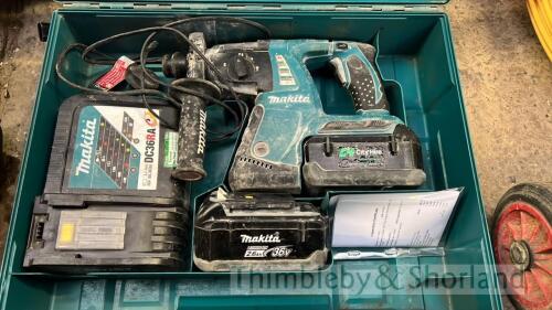 Makita BHR 262 cordless hammer drill