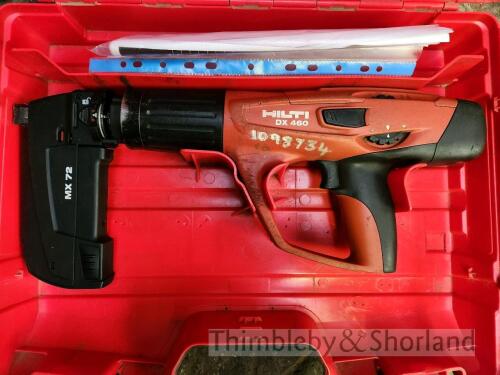 Hilti DX460 nail gun