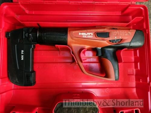 Hilti DX460 nail gun