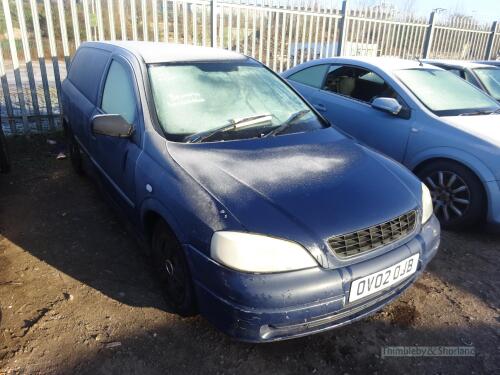 VAUXHALL ASTRA ENVOY - OV02 OJB.