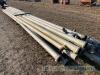 18no 30ft x 5in (approx) irrigation pipes