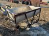 Stainless steel trough