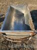 Stainless steel trough - 2