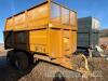 Richard Western 11 tonne Twin Axle Trailer (2013) 6mm floor, 4mm sides Silage sides, hydraulic tail gate, light guards, rear steer axle, rear hitch