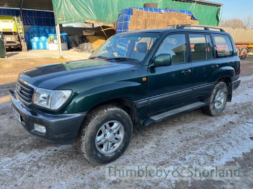 Toyota Landcruiser amazon (1998), registration no: R765 RDP, 4164cc, diesel