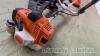 Stihl FS240C strimmer with harness and helmet - 2