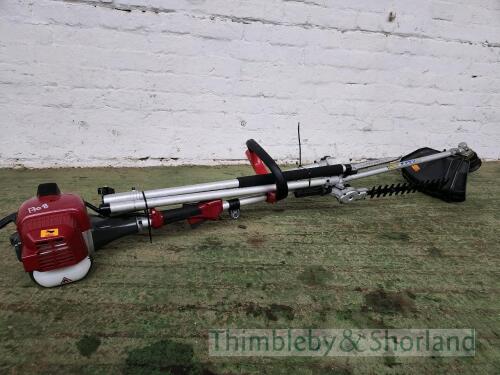 Mountfield combi unit, strimmer, hedge cutter, chain saw