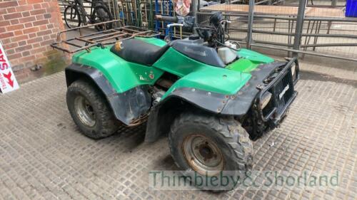 Kawasaki KLF 400 4wd quad bike